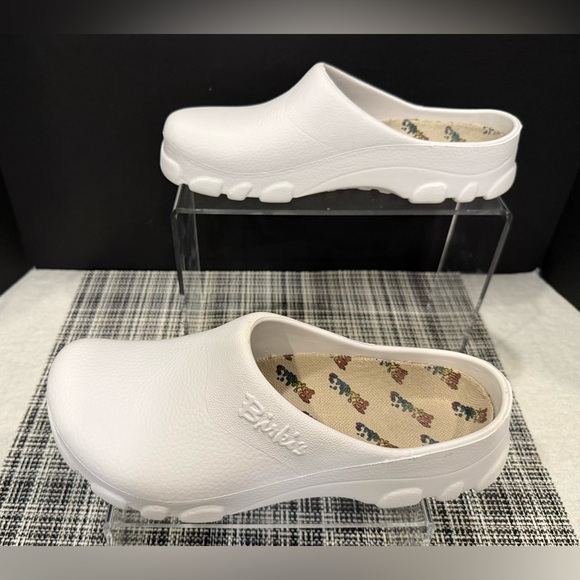 Birkis by Birkenstock Super Birki Clogs – White – Size 40 (Men’s 7 / Women’s 9) - Picture 2 of 8